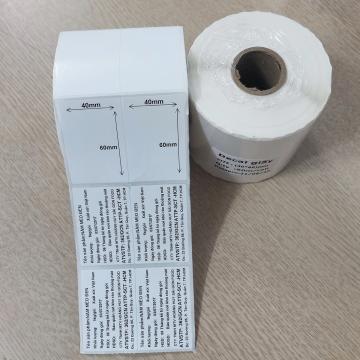 Decal giấy (40x60)mmx50m 2 tem
